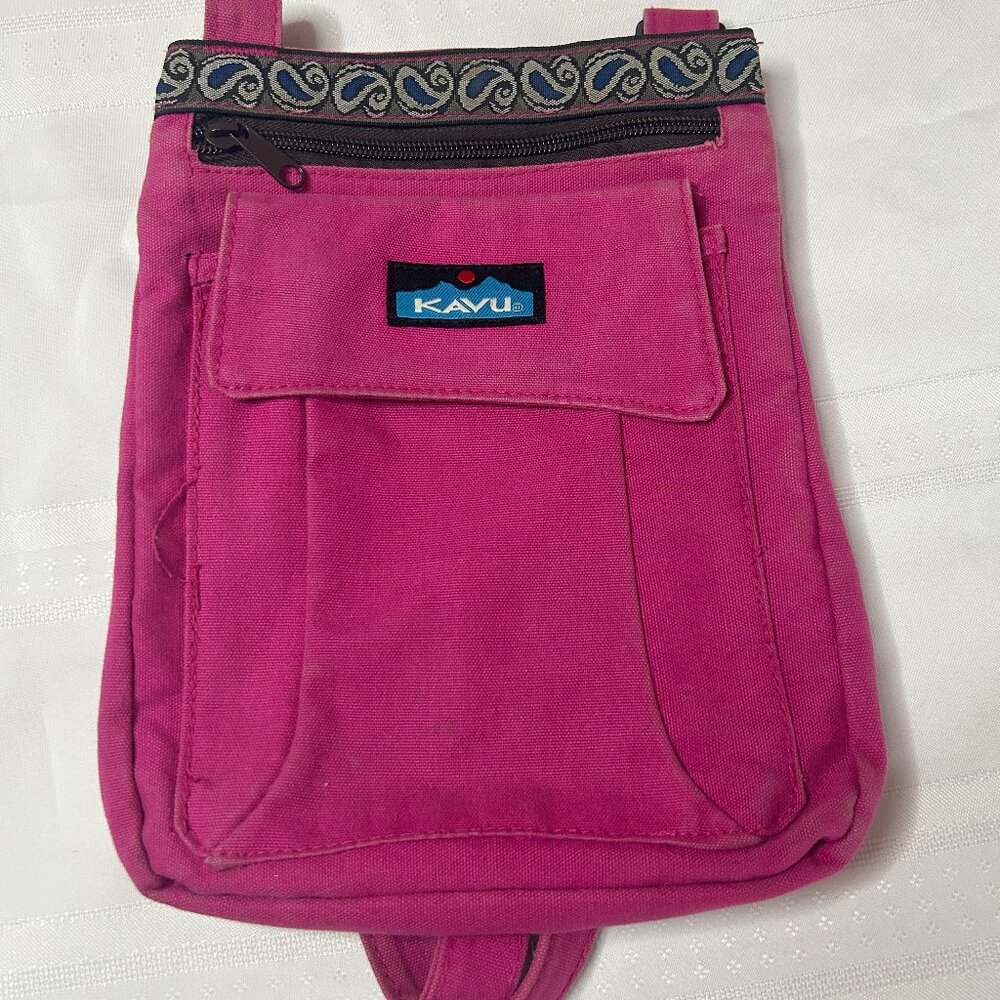 KAVU Keeper Bag Crossbody Sling Canvas Purse